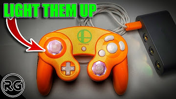 LIGHT UP Your Thumbsticks with this Gamecube Controller Mod
