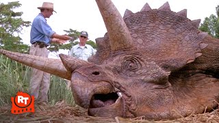 Jurassic Park 1993 - The Sick Triceratops Scene Movieclips