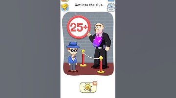 Dop-5 Delete One Part Game 😁 Level-233 Get into the club #youtubeshorts #shortsviral