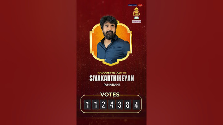Favourite Actor - Male award goes to Sivakarthikeyan for Amaran | Blacksheep Cine Awards 2025