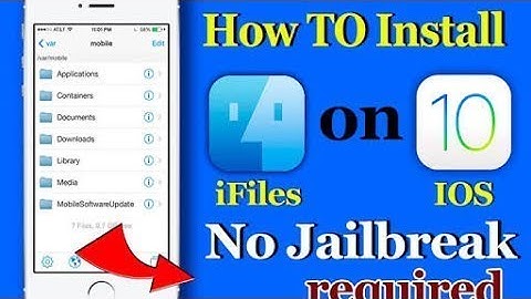 How to get IFile in IOS No Cydia required!