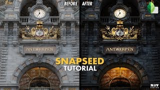 Day to Dark Setting in SNAPSEED | SNAPSEED TUTORIAL | Android | iPhone screenshot 2