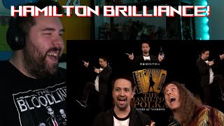 Singer\/Songwriter reacts to THE HAMILTON POLKA BY WEIRD AL YANKOVIC - FOR THE FIRST TIME!