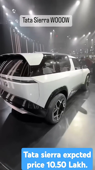 #Tata Sierra🔥 Expected Price 10.50 Lakh#Autoexpo2025#Bharat mobility 2025#tata