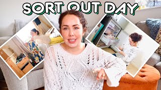 Freezer Sort Out, Meal Plan With Me, H&M Haul, Sorting Out Baby Clothes, HOME VLOG Spring March 2024