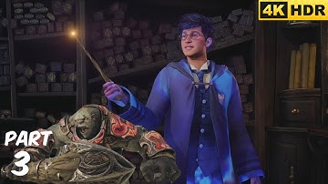 Hogwarts Legacy [4K HDR] - Part 3: Trolls attack in Hogsmeade
