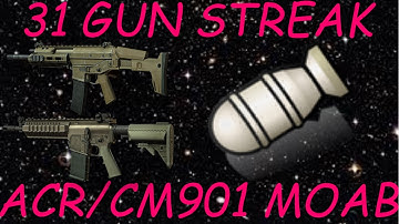 MW3: 31 Gun Streak ACR/CM901 2:25 Overkill MOAB on Lockdown! | Fan Funding!