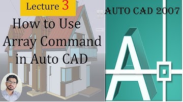 How to create and use polar arrays (circular patterns) AutoCAD