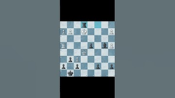 Chess tactic: Skewer  #chess #brilliantmove #chessgame #chessedit  #chesstactics  #puzzle #skewer