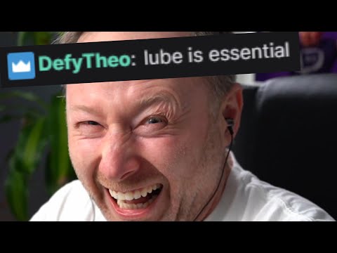 "lube is essential", HAHAHAHAHA!