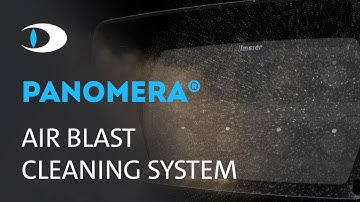 Dallmeier Panomera® S-Series | Pulizia del vetro anteriore di una telecamera CCTV con "Air Blast"