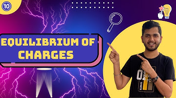 Equilibrium of Charges using Coulomb