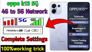 Oppp K13 5G Network Problem Solve 2025 || How To Fix Network Problem In Oppo k13 5G 2025