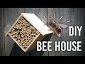 How to Make a Bee House For Your Garden - DIY