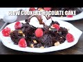 Slow cooker chocolate cake  sweet and savory meals