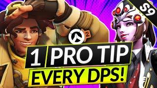 1 PRO TIP for Every DPS Hero (INCLUDING VENTURE!) - SOLO CARRY IN SEASON 9 - Overwatch 2 Guide