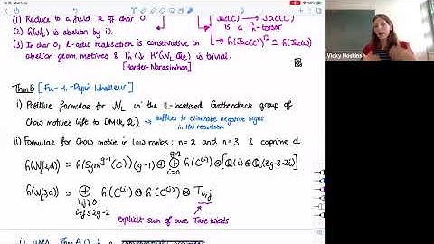 Motives of moduli spaces of bundles on curves (Victoria Hoskins)
