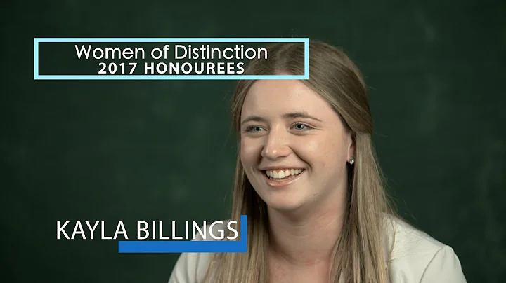 Women of Distinction Guelph 2017 - Kayla Billings