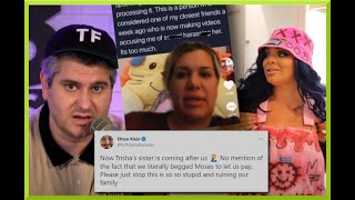 Trisha Paytas&#39; And Her Sister 100% Came for Ethan Klein&#39;s 5%