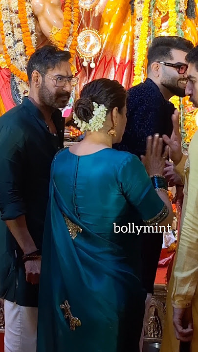 Kajol with Ajay Devgn Spotted At City