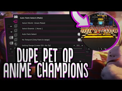 [UPDATE 3] Anime Champions Simulator SCRIPT | FASTEST Auto Farm, Auto SSS Cosmic PASTEBIN 2023!