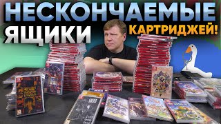 Коллекция: 100 картриджей для Nintendo Switch! Никаких покемонов и Марио, раритеты и хардкор!