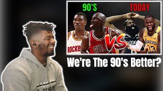 LEBRON FAN REACTS TO What Made 1990s NBA So Special? | Why It Was BETTER Than Today's Game