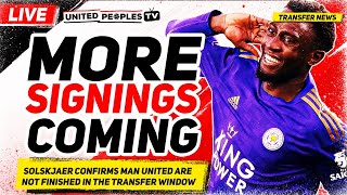 Solskjaer CONFIRMS More Signings Coming | Man Utd Transfer News Live
