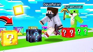 YENİ ŞANS BLOKLARIYLA LUCKY WARS  Minecraft CANLI YAYIN  tekrar