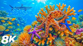 Rustgevend onderwateraquarium in 8K Ultra HD — Prachtige tropische vissen en zachte geluiden screenshot 3