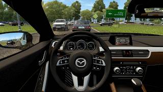 Mazda 6 GY 2015 - City Car Driving [Steering Wheel Game Play] screenshot 3