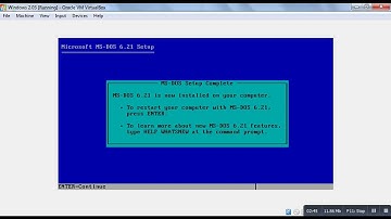 How to Install Windows 2.03 On VirtualBox