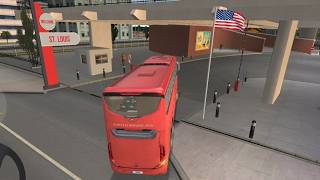 Bus Simulator : Ultimate | Driving from Evansville to ST Louis | Bus Simulator Mobile Gameplay screenshot 4