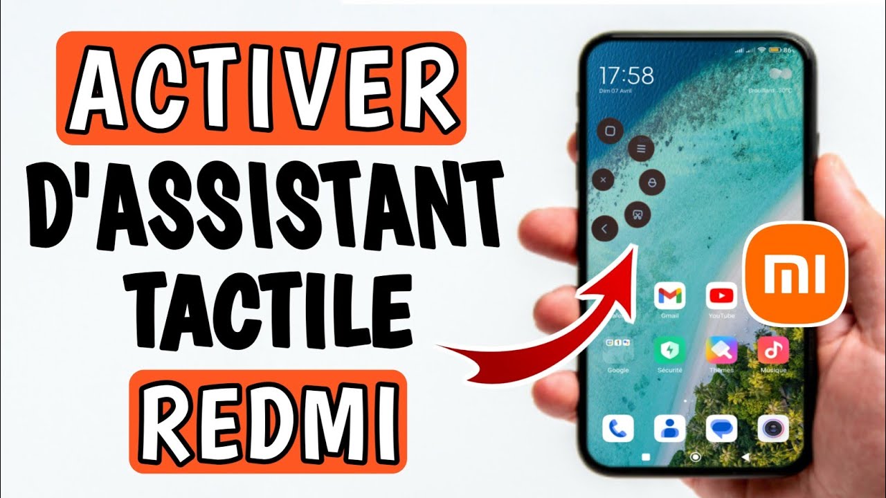 Comment activer la fonction d'assistant tactile sur redmi 2024 - YouTube