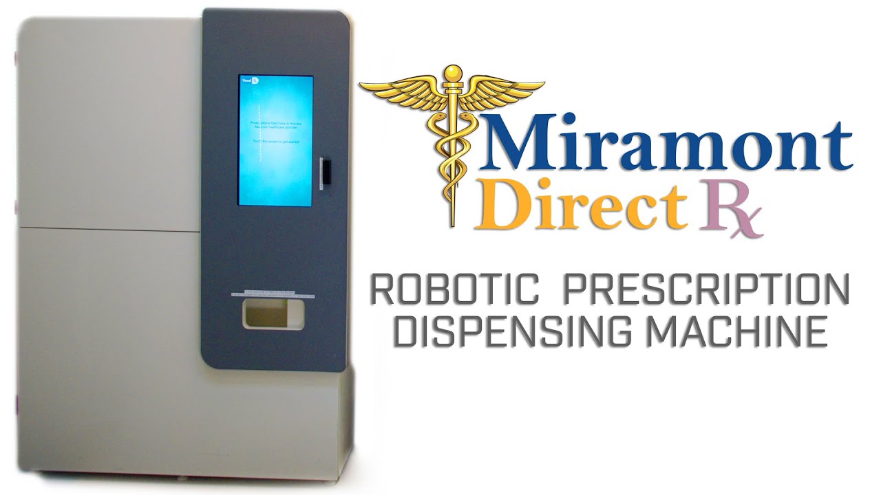 Miramont Direct RX | Robotic Prescription Dispensing Machine - YouTube
