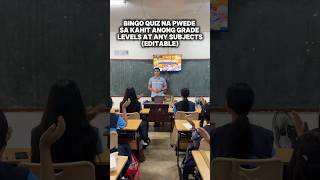 BINGO GAMIFIED ACTIVITY FOR ALL SUBJECTS (EDITABLE)