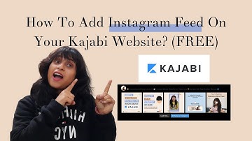 How to add an Instagram Feed to Kajabi website?