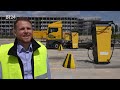 Hochleistungs-Ladesäulen für E-Lkw im größten DHL-Paketzentrum Deutschlands | Abendschau | BR24