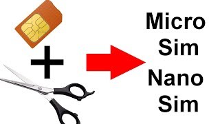 Transformando chip sim antigo em micro sim ou nano sim!