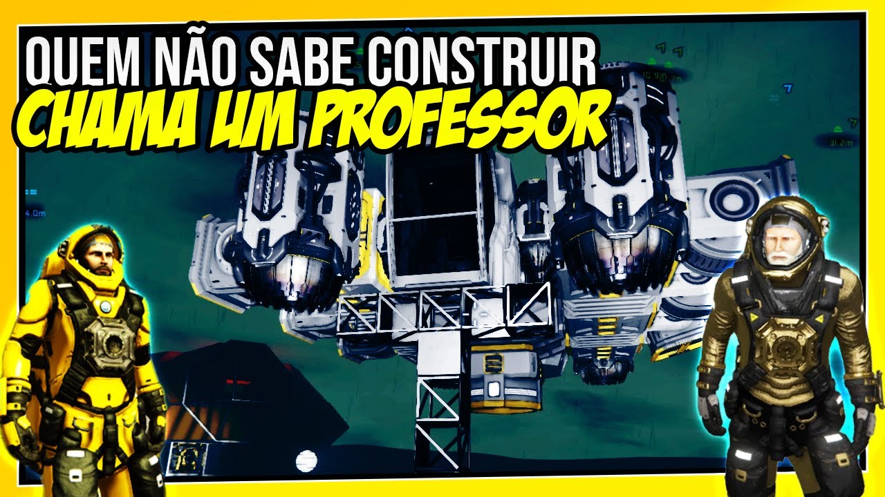 Aula de construção de naves no Space Engineers - YouTube