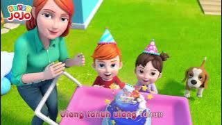 18 Bayi JoJo Ulang Tahun   Lagu Selamat Ulang Tahun   Super JoJo Bahasa Indonesia