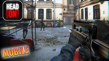 HeadOn - Body Cam Shooter Game Gameplay (iOS, Android) - Realistic Shooter For Mobile