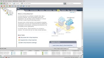 vMware labs How to use vMontion to migrate VM in vCenter of ESXi 5