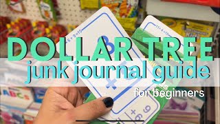 JUNK JOURNAL beginners guide from Dollar Tree / TONS of ideas