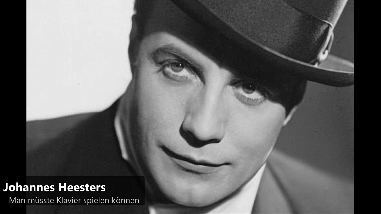 Johannes Heesters - Man müsste Klavier spielen können (1941) acordes
