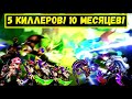 5 КИЛЛЕРОВ 10 МЕСЯЦ!!! АП РОГАНА НА Е3, ПРОБИЛ РЕКОРД В ЯМЕ!!! Idle Heroes