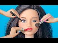 9 Weird Ways To Sneak Barbie Dolls Into Class / Clever Barbie Life Hacks