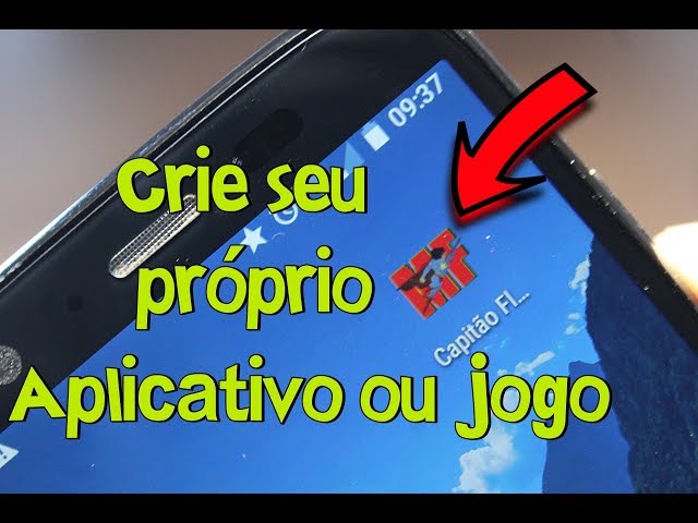 Crie seu Próprio JOGO ou APLICATIVO para Celular ANDROID [Muito