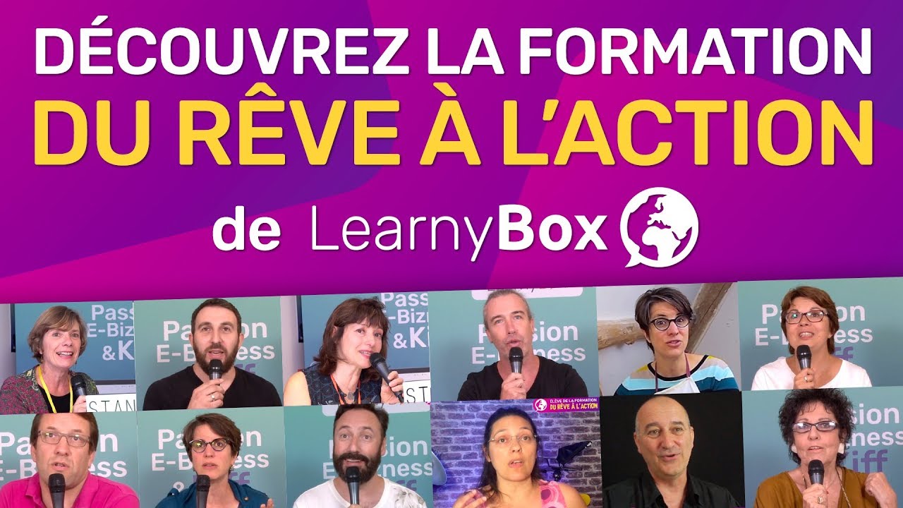 Découvrez la Formation Du Rêve à l'Action (DRALA) de LearnyBox !
