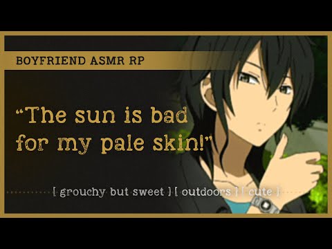 Picnic with goth tsundere boyfriend (ASMR RP M4A) 🖤 [grouchy but sweet] [outdoors] [cute]